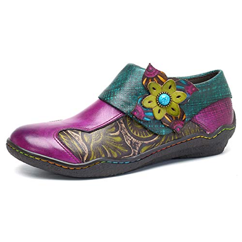 Socofy Mocasines Zapatos De Mujer De Cuero Mujer Zapatos De Ballet Mocasines Zapatos Casuales Mujer Primavera Verano Informal Plano Cómodo Cuero Redondo Cabeza Mocasines Zapatillas Zapatos De Barco Socofy Mocasines Zapatos De Mujer De Cuero Mujer Zapatos De Ballet Mocasines Zapatos Casuales Mujer Primavera Verano Informal Plano Cómodo Cuero Redondo Cabeza Mocasines Zapatillas Zapatos De Barco