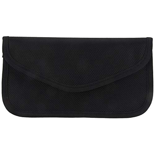 SODIAL 100% Anti-Seguimiento Anti-Espionaje Bolsa Caja Bolso de Bloqueador de senal RFID GPS Bolsa de Funcion del Auricular para Proteccion de privacidad del telefono Celular y Cadena SODIAL 100% Anti-Seguimiento Anti-Espionaje Bolsa Caja Bolso de Bloqueador de senal RFID GPS Bolsa de Funcion del Auricular para Proteccion de privacidad del telefono Celular y Cadena