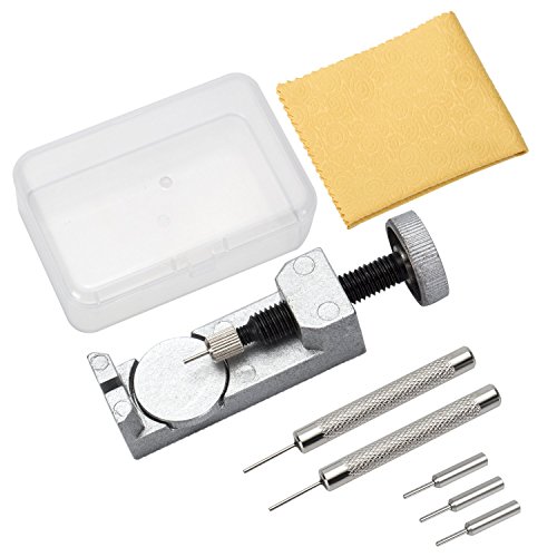 SODIAL Ver Banda Correa Enlace Pin Remover Herramienta Kit de reparacion para relojeros con Paquete de 3 Pines Extra