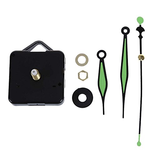SODIAL(R) Maquinaria de Cuarzo de Reloj con Agujas en verde Relojero SODIAL(R) Maquinaria de Cuarzo de Reloj con Agujas en verde Relojero