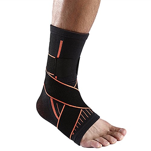 SOFIT Soporte de Tobillo, Tobillera Compresión Banda de Soporte para Correr, Fitness, Antideslizante Soporte de Tobillo Súper Elástico Transpirable - Ajustable Protección de Tobillos, Hombre y Mujer SOFIT Soporte de Tobillo, Tobillera Compresión Banda de Soporte para Correr, Fitness, Antideslizante Soporte de Tobillo Súper Elástico Transpirable - Ajustable Protección de Tobillos, Hombre y Mujer