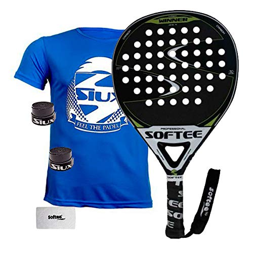 Softee 0013915 Pala Padel Winner, Azul, S