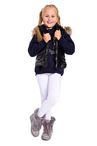 SOFTSAIL Niños Caliente Invierno Leggings Niños Grueso Algodón Forro Forro Polar Pantalones NIÑOS 28