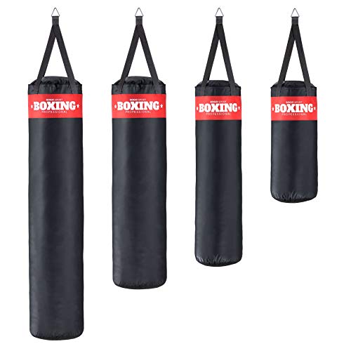 SOGO Sport Saco de Boxeo Relleno, Saco de Arena, MMA, Kick Boxing, Muay Thai, Artes Marciales, Punching Bag, Fitness, Adultos, tamaño L (13kg) SOGO Sport Saco de Boxeo Relleno, Saco de Arena, MMA, Kick Boxing, Muay Thai, Artes Marciales, Punching Bag, Fitness, Adultos, tamaño L (13kg)