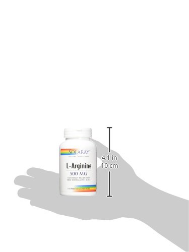 Solaray L-Arginine 500mg | L-Arginina | 100 VerCaps