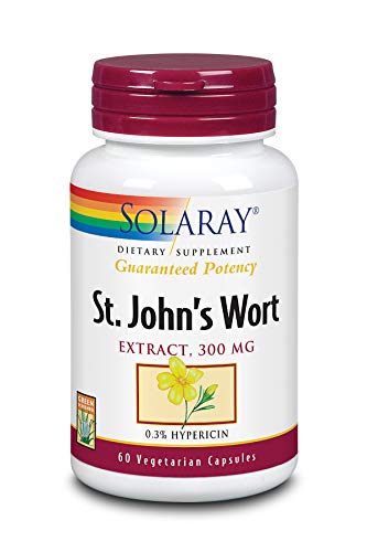 Solaray St. John's Wort 300mg | Hipericum | 60 VegCaps