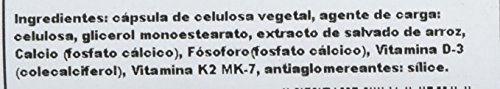 Solaray Vitamina D3 + K2 | Favorece la absorción de calcio y apoya al sistema cardiovascular y arterial | Sin Soja, gluten | Apto para Vegetarianos | 60 VegCap Solaray Vitamina D3 + K2 | Favorece la absorción de calcio y apoya al sistema cardiovascular y arterial | Sin Soja, gluten | Apto para Vegetarianos | 60 VegCap