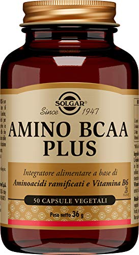 Solgar BCAA Plus Cápsulas vegetales - Envase de 50