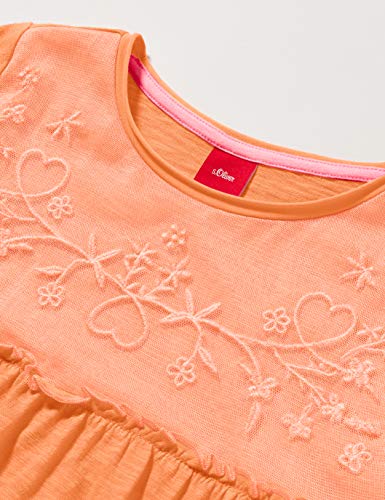 s.Oliver 403.10.004.12.130.2021783 Camiseta, 2034 Naranja, 92 cm-98 cm para Niñas s.Oliver 403.10.004.12.130.2021783 Camiseta, 2034 Naranja, 92 cm-98 cm para Niñas