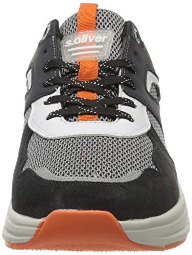 s.Oliver 5-5-13625-24, Zapatillas Hombre, Azul Navy Comb 891, 43 EU