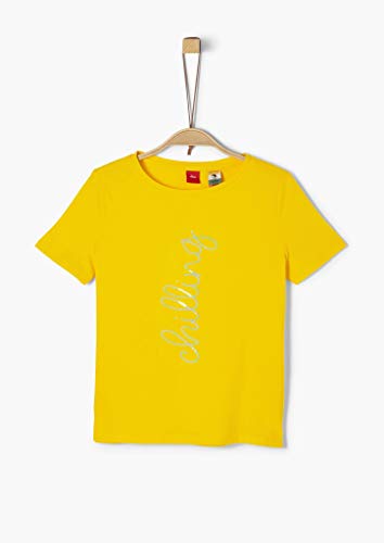 s.Oliver Junior T-Shirt Camiseta Amarillo ( 1365 amarillo ) , M/REG para Niñas