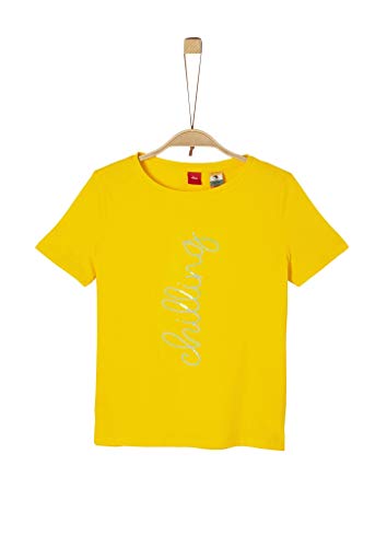 s.Oliver Junior T-Shirt Camiseta Amarillo ( 1365 amarillo ) , M/REG para Niñas