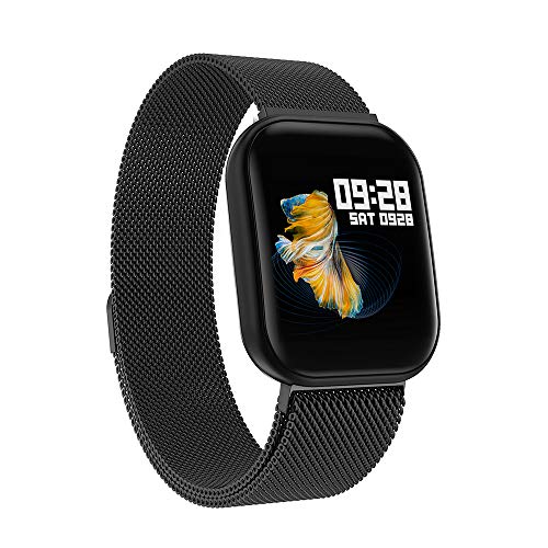 SoloKing Pulsera Actividad con Multi Modes de Ejercicio,Reloj Inteligente Cuenta Pasos,Calorías,Calcula Sueño,Ritmo Cardíaco,Oxígeno en Sangre,Tensión SoloKing Pulsera Actividad con Multi Modes de Ejercicio,Reloj Inteligente Cuenta Pasos,Calorías,Calcula Sueño,Ritmo Cardíaco,Oxígeno en Sangre,Tensión