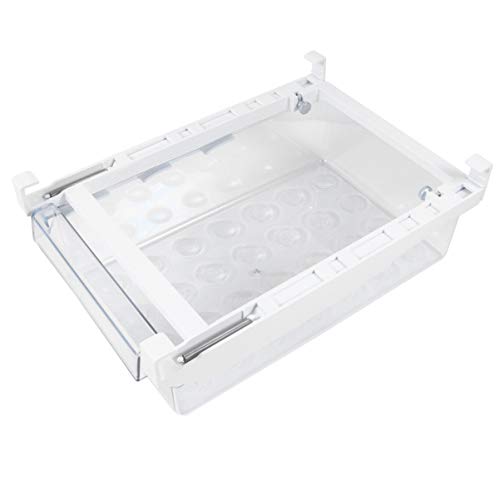 Solustre Organizador de cajones de nevera Caja de almacenamiento de cocina Caja de almacenamiento de estante de refrigerador para cocina casera