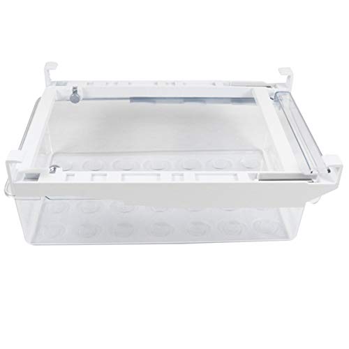 Solustre Organizador de cajones de nevera Caja de almacenamiento de cocina Caja de almacenamiento de estante de refrigerador para cocina casera