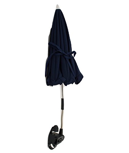 Sombrilla para carrito con protección solar CERTIFICADA+Flexo Universal Marino Sombrilla para carrito con protección solar CERTIFICADA+Flexo Universal Marino