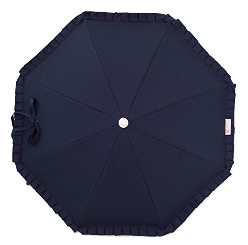 Sombrilla para carrito con protección solar CERTIFICADA+Flexo Universal Marino Sombrilla para carrito con protección solar CERTIFICADA+Flexo Universal Marino