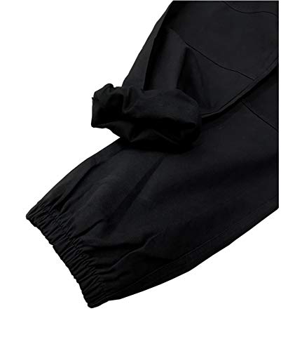 SOMTHRON Hombre Cinturón de Cintura elástico Pantalones de chándal de algodón Largo Jogging Pantalones de Carga Deportiva de Talla Grande Pantalones Cortos con Bolsillos Pantalones (BL-M) SOMTHRON Hombre Cinturón de Cintura elástico Pantalones de chándal de algodón Largo Jogging Pantalones de Carga Deportiva de Talla Grande Pantalones Cortos con Bolsillos Pantalones (BL-M)