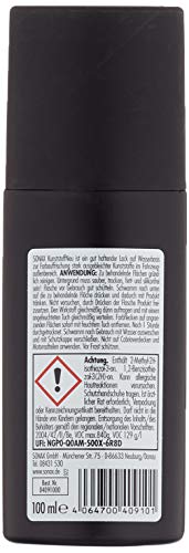 SONAX 04091000 Renovador Plástico, 100 ml, negro