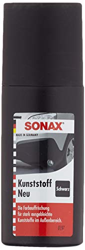 SONAX 04091000 Renovador Plástico, 100 ml, negro