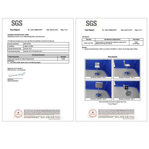 Songmics 2 x Taburetes de Bar, con Respaldo, Regulable en Altura y Giratorio Cromado de Cuero sintético Blanco LJB64W, PU, 38 x 44,5 x (95-115) cm Songmics 2 x Taburetes de Bar, con Respaldo, Regulable en Altura y Giratorio Cromado de Cuero sintético Blanco LJB64W, PU, 38 x 44,5 x (95-115) cm