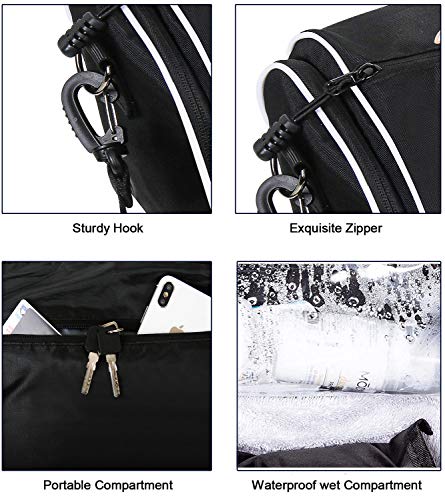 Songwin Bolsa Deporte Bolsa Gimnasio de Viaje Impermeable Bolsos Deportivos Fin de Semana Travel Duffle Bag para Hombre y Mujer Negro… Songwin Bolsa Deporte Bolsa Gimnasio de Viaje Impermeable Bolsos Deportivos Fin de Semana Travel Duffle Bag para Hombre y Mujer Negro…