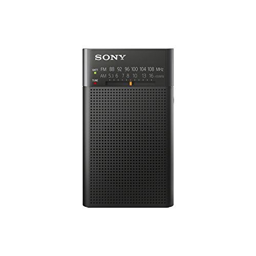 Sony ICF-P26 - Radio portátil (con altavoz y sintonizador AM/FM), negro