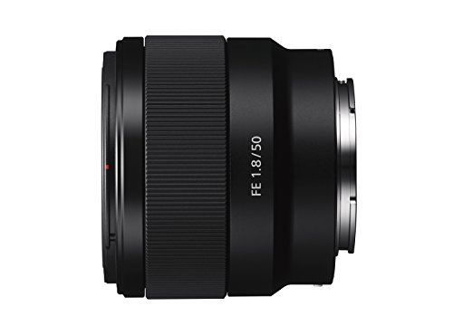Sony SEL50F18F.SYX Objetivo Fijo (FE 50 mm, F1.8), Negro, solo Objetivo