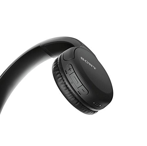Sony WH-CH510 - Auriculares inalámbricos bluetooth de diadema con hasta 35 h de autonomía, negro Sony WH-CH510 - Auriculares inalámbricos bluetooth de diadema con hasta 35 h de autonomía, negro