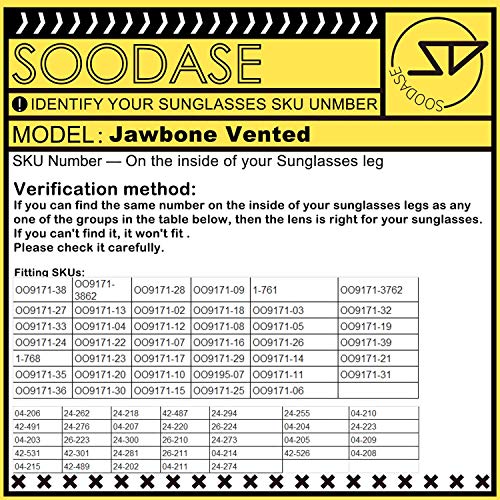 SOODASE Negro/Blanco Kit de goma de silicona Earsocks de repuesto Para Oakley Jawbone Vented Marco de gafas de sol