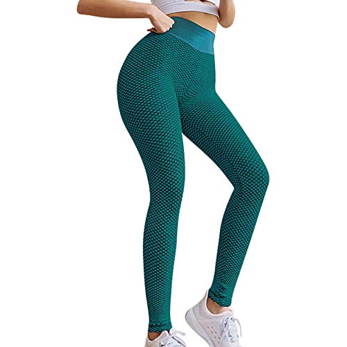 Soolike Mallas De Deporte De Mujer, Leggins Pantalon Deporte Yoga, Leggings Mujer Fitness Suaves Elásticos Cintura Alta para Reducir Vientre ，Costura De Pantalones De Fitness De Yoga