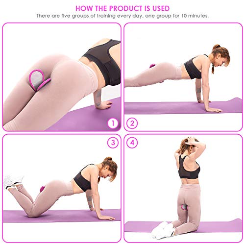 SOONHUA Entrenador de Cadera Piso Pélvico Glúteos Musculares Ejercitador Levantamiento de Glúteos Dispositivo de Entrenamiento Pélvico SOONHUA Entrenador de Cadera Piso Pélvico Glúteos Musculares Ejercitador Levantamiento de Glúteos Dispositivo de Entrenamiento Pélvico