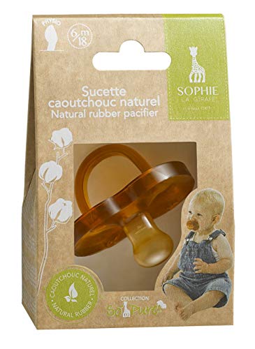 Sophie la girafe 220127 - Chupete cautcho natural 0-6 meses, unisex Sophie la girafe 220127 - Chupete cautcho natural 0-6 meses, unisex