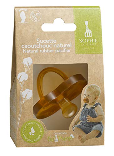 Sophie la girafe 220128 - Chupete cautcho natural 6-18 meses, unisex Sophie la girafe 220128 - Chupete cautcho natural 6-18 meses, unisex