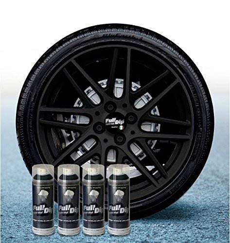 Sophisticauto Dip Lit Pack Ahorro 4 Sprays pelables 400ml Negro Mate