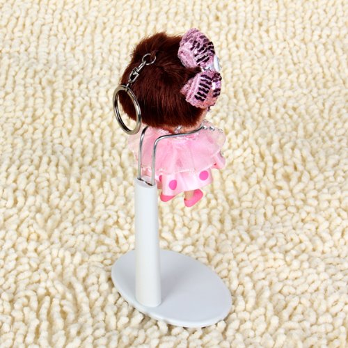 Soporte Ajustable De Exhibición De Muñeca --- Blanco Soporte Ajustable De Exhibición De Muñeca --- Blanco