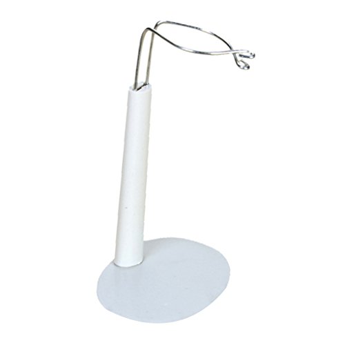 Soporte Ajustable De Exhibición De Muñeca --- Blanco Soporte Ajustable De Exhibición De Muñeca --- Blanco