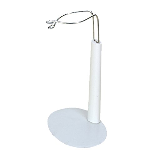 Soporte Ajustable De Exhibición De Muñeca --- Blanco Soporte Ajustable De Exhibición De Muñeca --- Blanco