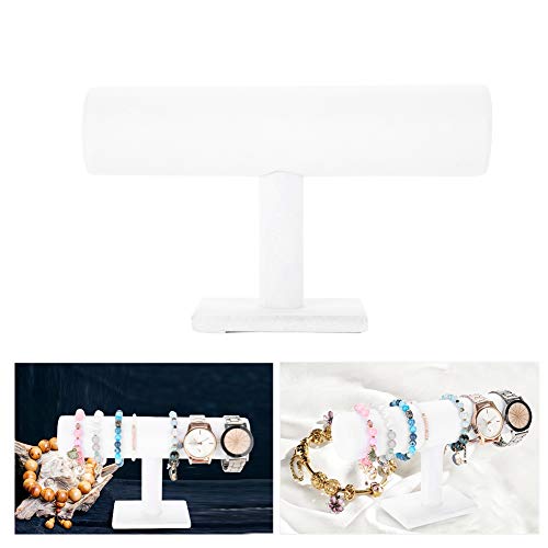 Soporte de barra en T para joyería que muestra el titular Reloj pulsera Organizador de exhibición Rack Holder Soporte de barra en T para joyería que muestra el titular Reloj pulsera Organizador de exhibición Rack Holder