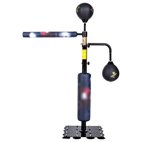 Soporte de Bolso de perforación de Servicio Pesado con la Base de la Taza de succión, Entrenador de Velocidad de Boxeo Punzonadora de la Barra de Hilado con Cabezal de perforación Dual, Reflejo de la Soporte de Bolso de perforación de Servicio Pesado con la Base de la Taza de succión, Entrenador de Velocidad de Boxeo Punzonadora de la Barra de Hilado con Cabezal de perforación Dual, Reflejo de la