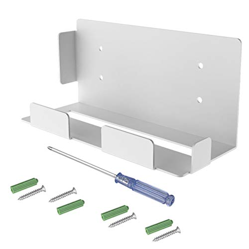 Soporte de montaje en pared para PS5 Soporte de metal para colgar en la pared con orificio de ventilación Soporte de montaje en pared Pantalla de pared Estantes estables para consola de juegos PS5 Soporte de montaje en pared para PS5 Soporte de metal para colgar en la pared con orificio de ventilación Soporte de montaje en pared Pantalla de pared Estantes estables para consola de juegos PS5