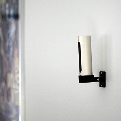 Soporte de pared compatible con Netatmo Welcome – Impresión 3D profesional – Soporte de pared para alarma inteligente y cámara de vigilancia – Soporte de pared ajustable e inclinable