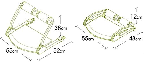 Soporte para flexiones Placa abdominal Tablero supino multifunción Máquina de abdomen perezoso Máquina de abdominales Auricura Equipo de fitness Home Roll Belly Resistencia de dos vías Almacenamiento