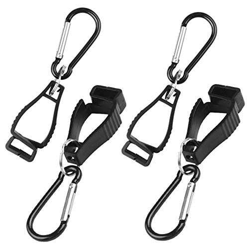 Soporte para guantes 4 piezas clips de guantes con mosquetón de metal para guantes de trabajo Tienda de bricolaje trabajo en el jardín, trabajo de seguridad. Soporte para guantes 4 piezas clips de guantes con mosquetón de metal para guantes de trabajo Tienda de bricolaje trabajo en el jardín, trabajo de seguridad.