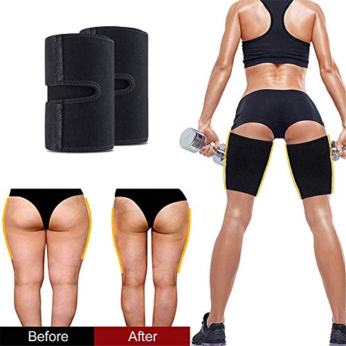 Soporte Para Muslos,Mangas De Compresión Para Muslos,Recortador De Muslos,entrenador de piernas para hombres y mujeres, construcción muscular, fitness deportivo, entrenamiento, yoga, ciclismo, boxeo