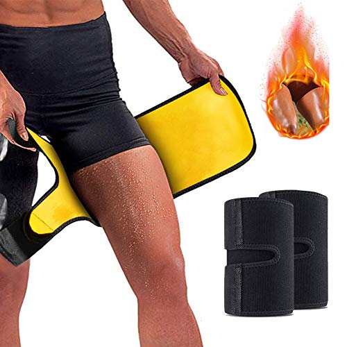 Soporte Para Muslos,Mangas De Compresión Para Muslos,Recortador De Muslos,entrenador de piernas para hombres y mujeres, construcción muscular, fitness deportivo, entrenamiento, yoga, ciclismo, boxeo