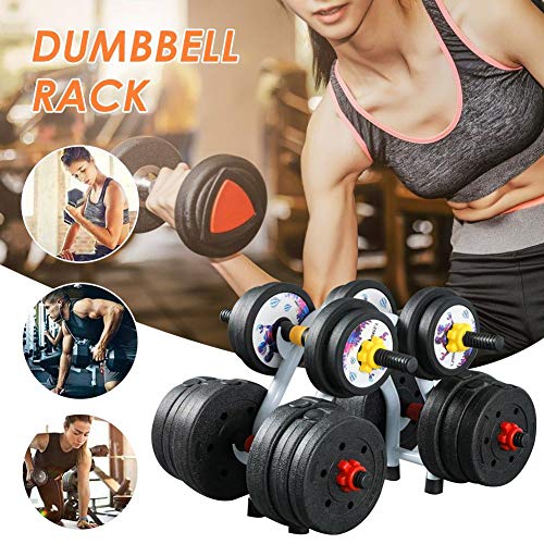 Soporte para Pesas con Mancuernas, Soporte de Metal para Mancuernas, Soporte de Acero para Almacenamiento, Gimnasio en casa, Torre de Pesas para Ejercicios, Blanco, Antideslizante, Accesorios para Soporte para Pesas con Mancuernas, Soporte de Metal para Mancuernas, Soporte de Acero para Almacenamiento, Gimnasio en casa, Torre de Pesas para Ejercicios, Blanco, Antideslizante, Accesorios para