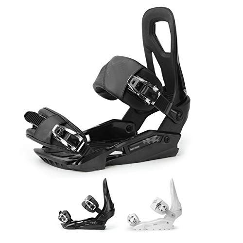 Soporte para tabla de snowboard alemán Rage para hombre y mujer (negro, L) Soporte para tabla de snowboard alemán Rage para hombre y mujer (negro, L)
