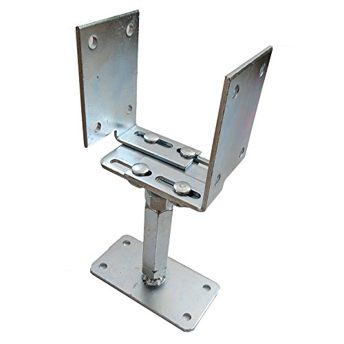Soporte postes altura regulable 160-220 mm Soporte postes altura regulable 160-220 mm