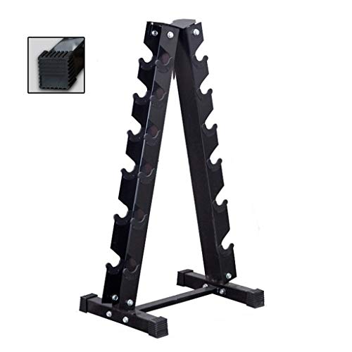 Soportes para mancuernas Mancuerna En Rack Home Fitness Triángulo De La Pesa De Rack Estante De La Pesa De Gimnasia De Almacenamiento Mancuernas Estante De Exhibición